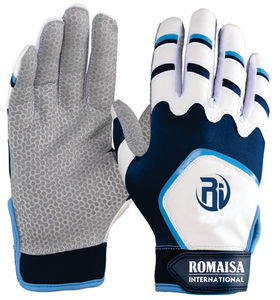 Gants De Baseball En Gros En Cuir Unisexe Respirant Gants De Frappeur Personnalisé En Cuir Gants De Baseball Antidérapant Guantes De Bateo - Product Image 6