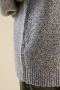 OEM/ODM Streetwear Cotton <b>Men's</b> Sweaters Custom Embroidered Logo Solid Color <b>Winter</b> <b>Jumper</b> Anti-Shrink Quick Dry Breathable - Product Image 5