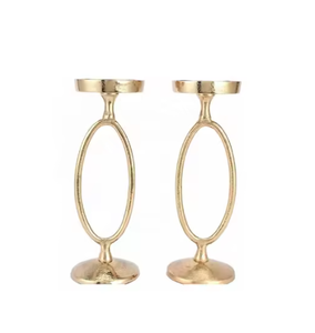 Portavelas de pie de suelo de Metal, diseño elegante para el hogar, decoración de bodas y eventos, portavelas de Metal duradero, superventas - Product Image 6