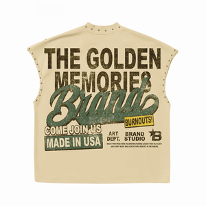 Venta al por mayor Streetwear Tank Top Hombres Mujeres Casual Sin mangas Muscle Tee Logotipo personalizado Impresión Moda Verano Outfit Proveedor - Product Image 3