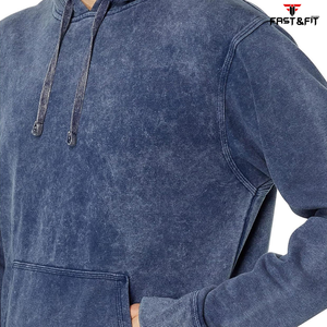 Sudaderas con capucha de logotipo personalizado de alta calidad, sudaderas con capucha para hombre, sudaderas con capucha de lavado ácido para hombre más vendidas hechas en Pakistán - Product Image 3