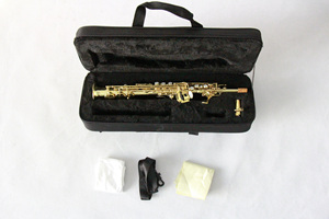 FOCUS Saxophone sopranino de haute qualité FSN-300L fait à la main en laiton laqué or pour perofrmance - Product Image 6