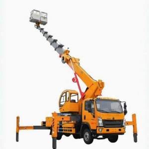 Plataforma Aérea Hidráulica de 30 m Montada en Camión, Telescópica, con Cesta y Escalera de Acceso para Trabajos de Mantenimiento - Product Image 2