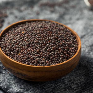 Graines de moutarde noire de haute pureté cultivées en Inde, entièrement nettoyées à la machine, idéales pour l'extraction d'huile, les mélanges d'épices et l'usage industriel - Product Image 1
