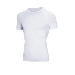 Tenue d'entraînement OEM pour le combat en salle de sport, séchage rapide, MMA Rash Guard, chemise à panneau avec ensembles courts - Product Image 3