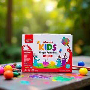 Marabu Kids Finger <b>Paint</b> <b>Set</b> 100ml 6 Colors - Product Image 3