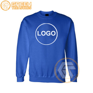 Phi | เสื้อสเวตเชิ้ตคอตตอนปักลายผ้าฟลีซสำหรับผู้ชายเสื้อกีฬาแขนยาวระบายอากาศได้ดีรุ่นเบต้าออกแบบได้ตามต้องการ - Product Image 1