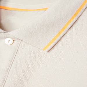 Diseño personalizado tejido de punto patrón sólido hombres para camisa de alta calidad 100% algodón antiarrugas secado rápido transpirable Casual - Product Image 5