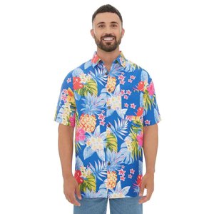 Chemises décontractées pour hommes en flanelle unie, style hip-hop, pour les vacances, séchage rapide, respirantes, écologiques, légères, fabriquées au Pakistan - Product Image 1