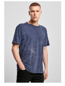 T-shirt respirant lavé à l'acide de différentes couleurs à vendre T-shirt lavé surdimensionné pour hommes avec un design imprimé personnalisé T-shirts pour hommes - Product Image 3