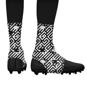 Cubiertas de tacos personalizadas al por mayor cubiertas de tacos de fútbol americano personalizadas para adultos jóvenes niños polainas deportivas - Product Image 2