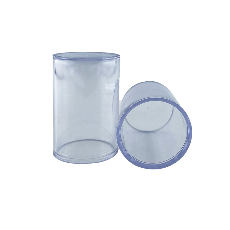 48*33mm AS Transparent Dust Cover Cylindrical Spray Daily Chemical Products Outer Caps Friction Fit Cap for Aerosol Cans