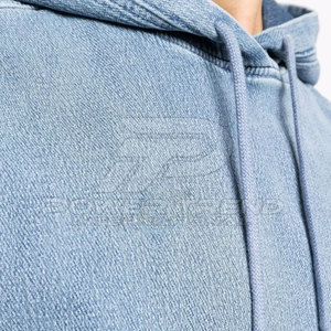 Sudadera con Capucha de Moda con Logotipo Personalizado, Lavado Ácido, Corte Regular, Suave, Básica, 100% Algodón, Transpirable, Ecológica para Invierno - Product Image 6