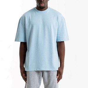 Título 6: Camiseta holgada de Hip Hop para hombre, 100% de algodón, ropa de calle blanca personalizada, camiseta para hombre, Camiseta holgada con estampado de gran tamaño - Product Image 1