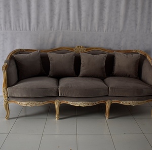Nội Thất <span class=keywords><strong>Sofa</strong></span> Cổ Điển Pháp 3 Chỗ Ngồi Cho Đồ Nội Thất Phòng Khách Do Nhà Sản Xuất Đồ Nội Thất Thực - Product Image 2