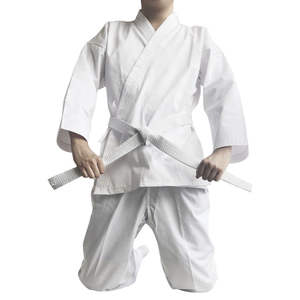 Traje de Karate Blanco de Alta Calidad al por Mayor para Entrenamiento, Uniforme de Karate Cómodo, Logotipo y Diseño Personalizados, Precio Razonable - Product Image 4