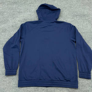 Custom Hoodie Jacket <b>Men's</b> XL Size <b>Navy</b> Blue Color Cotton <b>Fleece</b> Full Zipp Hoodie Sweatshirt - Product Image 5