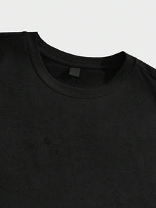 Camisetas extragrandes de alta calidad para hombre, ropa de calle de algodón 100%, camisetas extragrandes de alta calidad de algodón liso en blanco del fabricante - Product Image 3