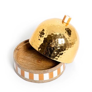 Plateau artisanal avec incrustation de nacre, chocolat, présentoir de fruits sucrés, de qualité supérieure pour les mariages et les occasions festives, en provenance d'Inde - Product Image 6