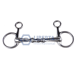 Haute qualité équitation équestre Western Snaffle cheval Bit cheval Snaffle Bit acier inoxydable cheval Snaffle Bits vétérinaire - Product Image 3