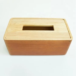 Excelente mano de obra Caja de almacenamiento de papel tisú de madera Último Estilo Vintage Hecho EN LA India - Product Image 3