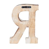 Lettres d'alphabet en bois personnalisées, tendance et durables, style Art Déco, pour mariage et Diwali, fournisseur en gros en Inde FAIZA