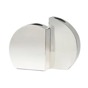 Vase Simple noir avec détails en or parfait pour le bureau d'étude de la chambre salon salon et cadeau créatif ou utilisation décorative - Product Image 2