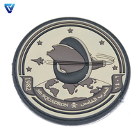 Haute qualité personnalisé 3D transfert de chaleur Uae drapeau Patch Silicone étiquette en relief Logo PVC caoutchouc Patch pour sac à vêtements