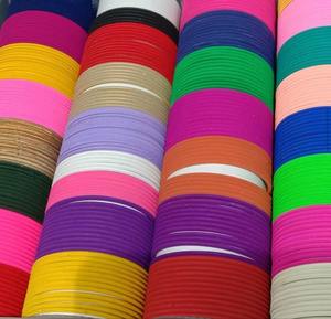 Fancy Velvet Bangle for Women Function Party Wedding Karwa Chauth Wear Chudiyan Metal Bangle for Girls Velvet Chudi for Ladies - Product Image 2