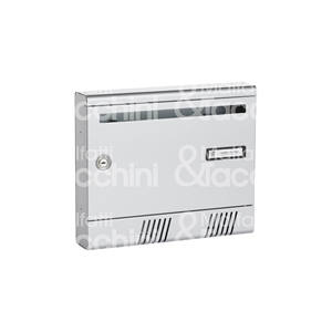 MODULAR <b>MAGAZINE</b> <b>BOX</b> Aluminium Dimensions: 370 x 310 mm Letter hole opening: 320 x 18 mm - Product Image 1