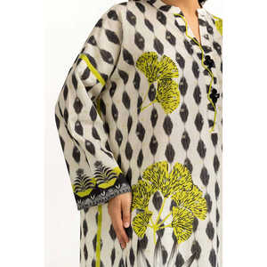 Traje Casual de Verano IUSTKSD-1349, Estampado Jacquard con Lurex, Elegante y Cómodo - Product Image 1