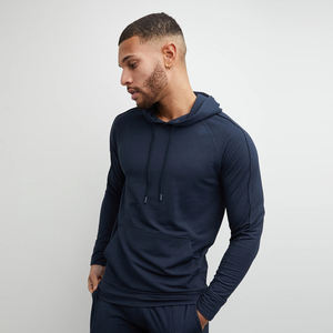 เสื้อสเวตเตอร์มีฮู๊ดของผู้ชาย,เสื้อสเวตเชิ้ตไม่มีลายโลโก้ทรงหลวมลำลองใส่ได้ทั้งชายและหญิง - Product Image 3