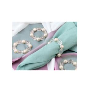 Anneau de serviette en bois naturel, design moderne, fait à la main, anneau de serviette en bois poli pour l'utilisation de la vaisselle d'hôtel - Product Image 5