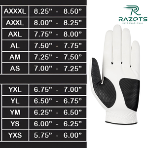 Gants de golf en cuir de mouton Cabretta de haute qualité pour femmes poignée de poignet antidérapante avec protection UV équipement de sport OEM - Product Image 4