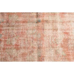 Alfombra Turca Vintage, Alfombra Pequeña de 2x4.9 pies, Alfombra con Diseño de Parches Rojos y Azules - Product Image 4