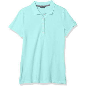 La última camisa de polo de longitud corta para mujer, tejido de algodón cómodo, diseño sublimado personalizado, el mejor precio de fabricación - Product Image 1