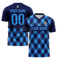 Maillot d'entraînement de football en gros à prix abordable, imprimé, respirant, personnalisé, séchage rapide, manches courtes pour adulte, 100 % polyester