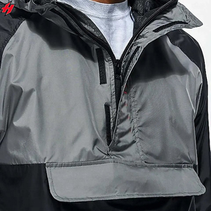 2024 Manufacturer's Latest Custom Design <b>Thin</b> Utility Windbreaker <b>Jacket</b> Wholesale Outdoor Clothing for <b>Men</b> with Spring Hood - Product Image 2