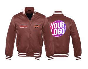 Veste Varsity Homme Hiver Mode Essentiel avec Manches Complètes et Ourlet Boutonné Devant en Tricot Côtelé pour Chicago pour Veste Bulls - Product Image 4