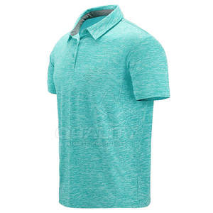 Venta al por mayor de fábrica de suministro personalizado logotipo de los hombres para la camisa de Polo de manga corta 100% algodón Casual camiseta sólida de manga corta de algodón Polo - Product Image 1