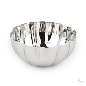 Hot Selling Stainless Steel High Quality Modern Design Large Serving Bowl for Home Hotel Restaurant and Party <b>Dinnerware</b> - Product Image 4