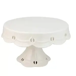 แท่นวางเค้กทำจากไม้และโลหะทำด้วยมือฐานวางขนมหวานแบบชนบทเหมาะสำหรับงานปาร์ตี้งานแต่งงานและงานอีเวนต์ - Product Image 3