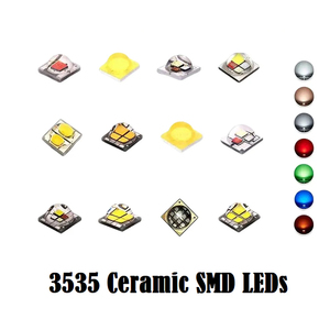 Xingllight công suất cao Bề mặt gắn kết SMD UV <span class=keywords><strong>Led</strong></span> <span class=keywords><strong>1W</strong></span> 3W 5W 3535 màu đỏ xanh <span class=keywords><strong>Led</strong></span> Chip cho đèn pin ứng dụng DV - Product Image 5