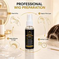 Spray Protecteur de Cuir Chevelu Personnalisé OEM, Formule Apaisante Végétale, Couche Protectrice Invisible pour Système Capillaire