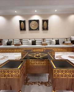 Sièges au sol orientaux, canapé ethnique, canapé Majlis arabe, canapé de style ottoman, ensemble Jalsa arabe, sièges au sol orientaux de luxe - Product Image 4
