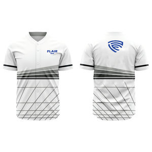 Personalizable transpirable béisbol Jersey camisa de moda sublimación estilo personalizado al por mayor juego conjunto - Product Image 4