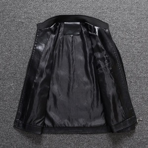 Fabricante de alta calidad de cuero de la manga del bordado de los hombres de la Universidad personalizada de béisbol Bomber Letterman chaqueta de cuero Varsity - Product Image 5