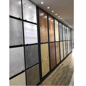 โครงเหล็กตั้งโชว์ขนมดีไซน์ขอบเรียบปรับแต่งได้สไตล์โบราณขัดเงาแบบอิสระ - Product Image 1