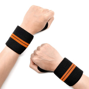 Bandes de poignet personnalisées avec logo pour l'entraînement de fitness, la musculation et l'haltérophilie, ajustables - Product Image 1