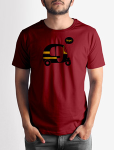 T-Shirt personnalisable de haute qualité doux anti-boulochage Cool motif floral unisexe formel écologique respirant utilisation promotionnelle - Product Image 4